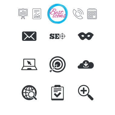 Internet, seo simgeler