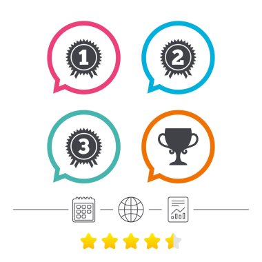 Ödülü işareti sembolleri madalyalar