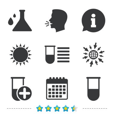 Kimya öğeleri işaretler