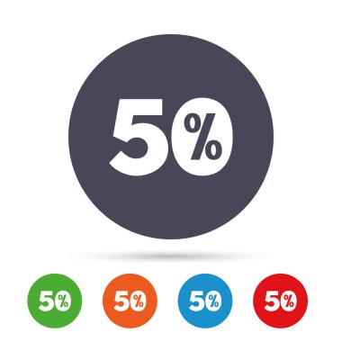 İşareti simgesi indirim. Satış sembol.