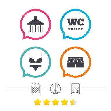 Yüzme Havuzu simgeler