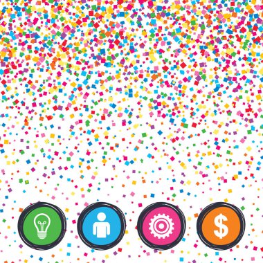 Confetti Silhouette Free Vector Eps Cdr Ai Svg Vector Illustration Graphic Art