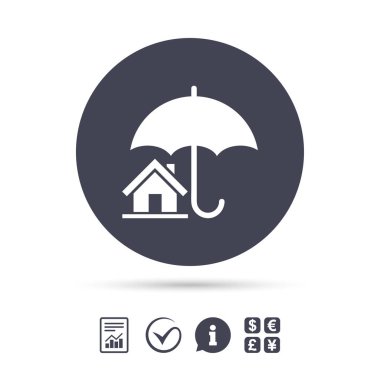 Ev sigorta işareti simgesi