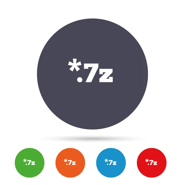 Archief bestand pictogram — Stockvector