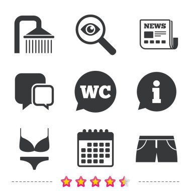 Yüzme Havuzu simgeler