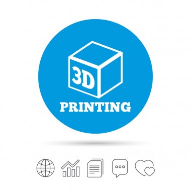 3D baskı işareti simgesi