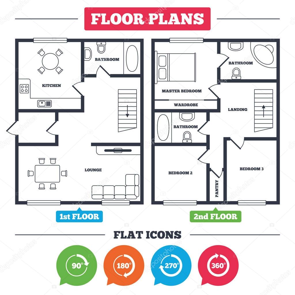 Architecture Plan With Furniture House Floor Plan Angle 45 360 Degrees Circle Icons Geometry Math Signs Symbols Full Complete Rotation Arrow Kitchen Lounge And Bathroom Vector Larastock Architecture Plan With Furniture House Floor Plan Angle 45 360 Degrees Circle Icons Geometry Math Signs Symbols Full Complete Rotation Arrow Kitchen Lounge And Bathroom Vector Larastock