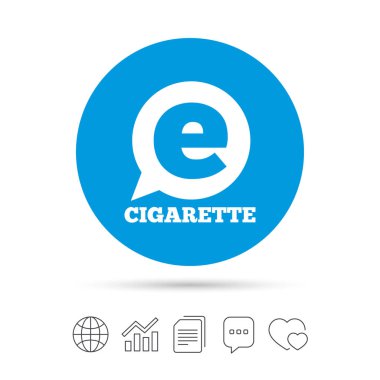 Elektronik sigara simgesi.
