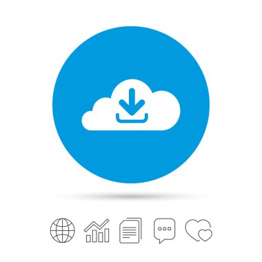 bulut simgesinden indir. 