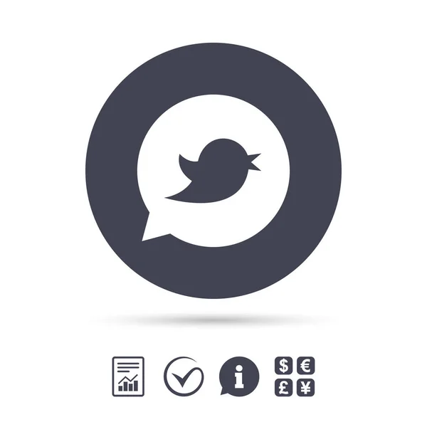 Social-Media-Symbol. — Stockvektor