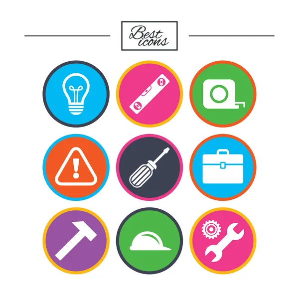 Repair, construction icons — Stock Vector