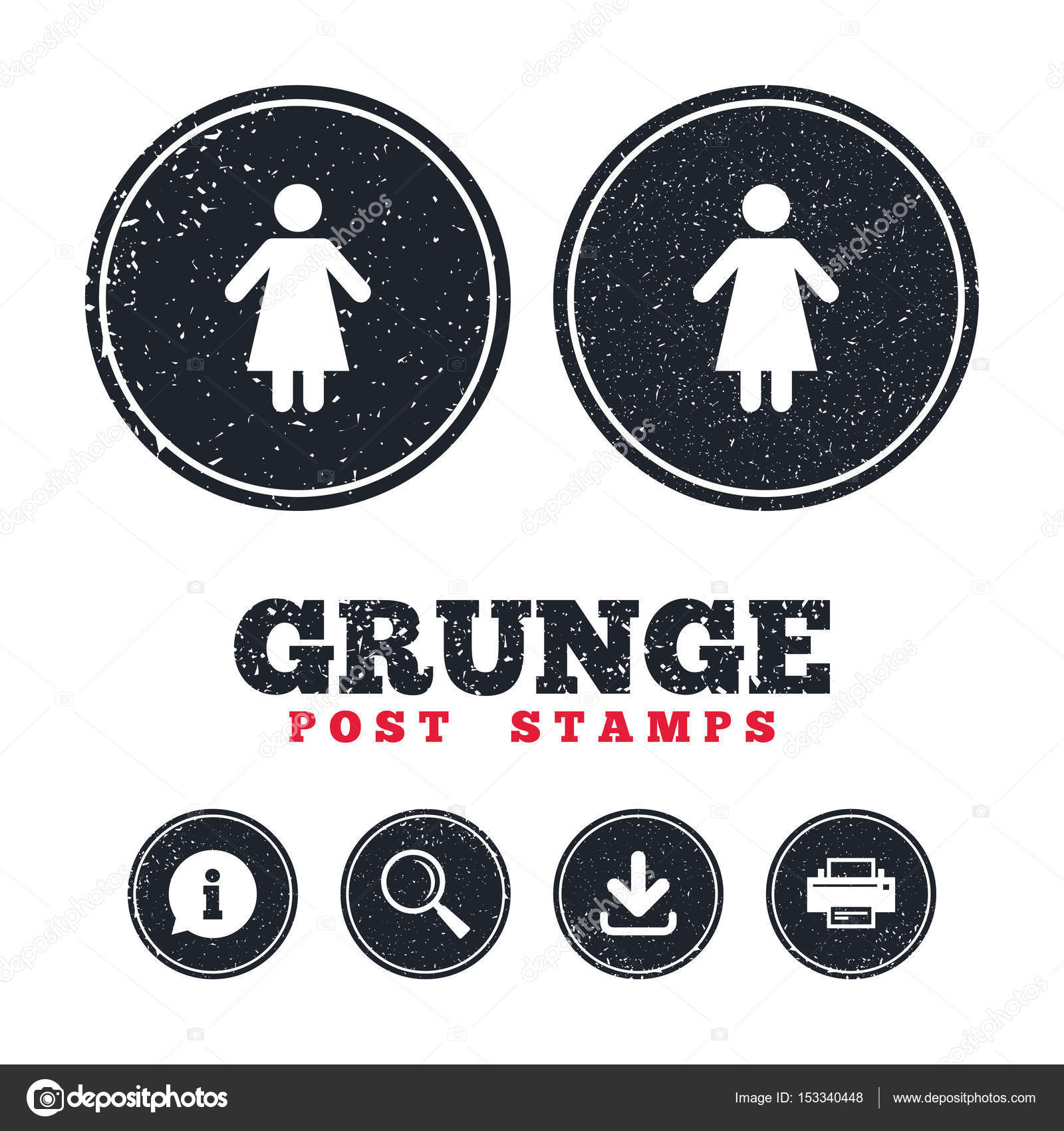 汚い性別記号アイコン Vector Art Stock Images Depositphotos