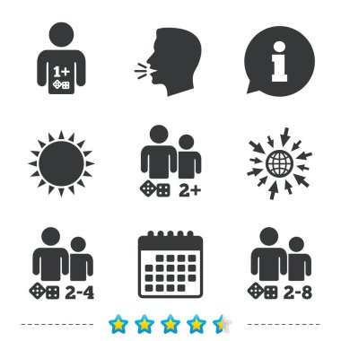 Bilgi, web ve takvim simgeler için git