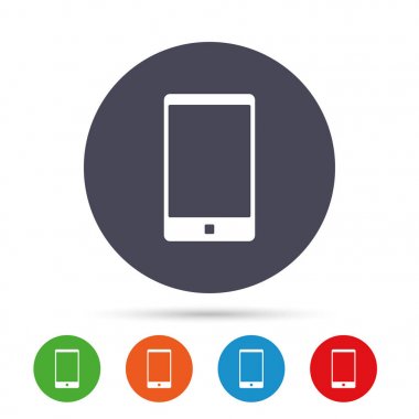 Smartphone işareti simgesi 