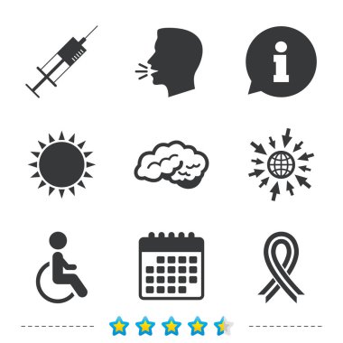 Bilgi, web ve takvim simgeler için git