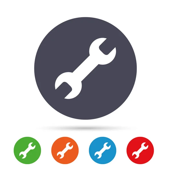 Reparar iconos de signo de herramienta — Vector de stock