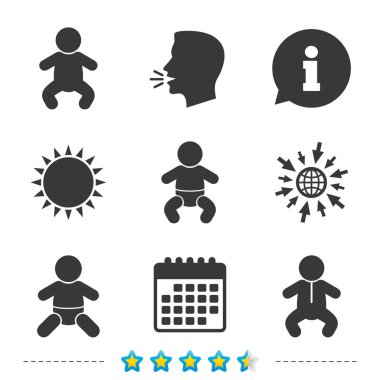 Bilgi, web ve takvim simgeler için git