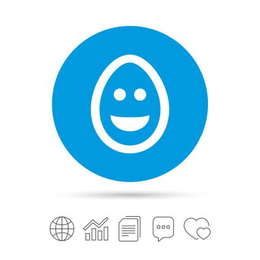 Gülümseme yumurta yüz simgesi