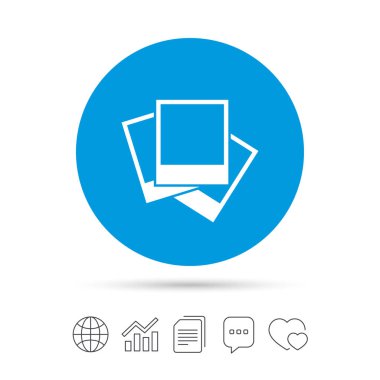 Fotoğraf çerçeveleri şablon simgesi 