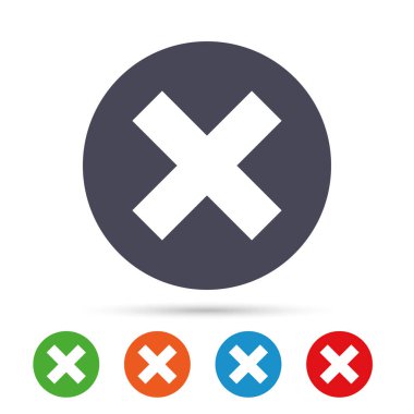 işareti simgelerini silin