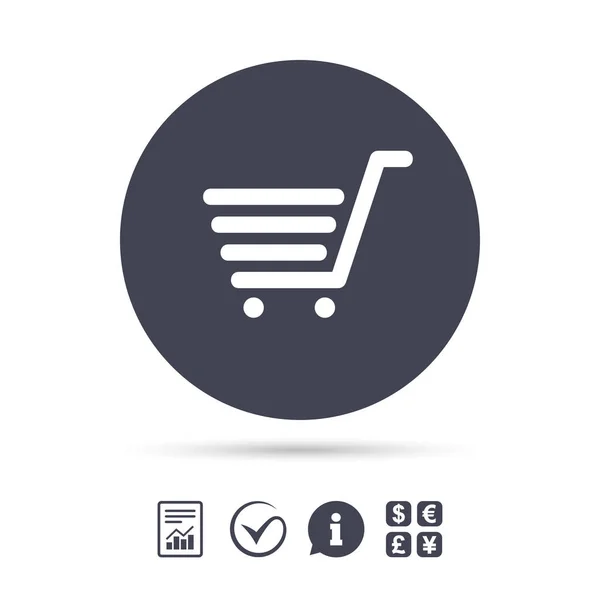 Shopping Cart sign icon — Stock Vector