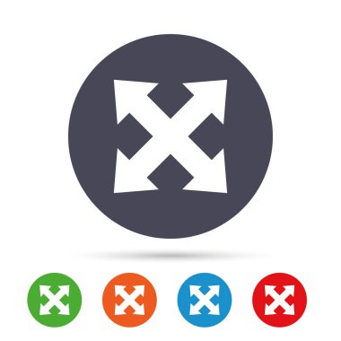 Tam ekran işareti simgeleri  