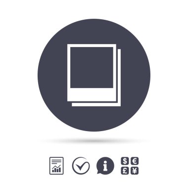 Fotoğraf çerçeveleri şablon simgesi 