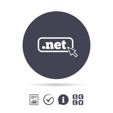 Etki alanı Net işareti simgesi. 