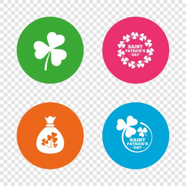 Saint Patrick day icons