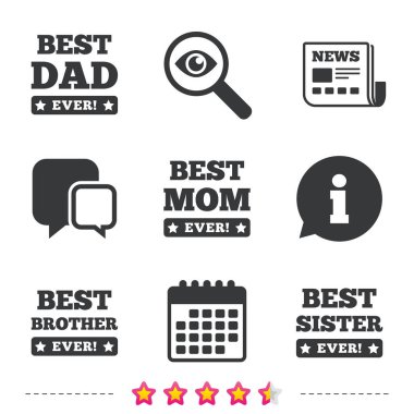 En iyi anne ve baba, kardeş, kardeş