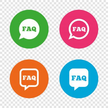 SSS bilgi işaretleri