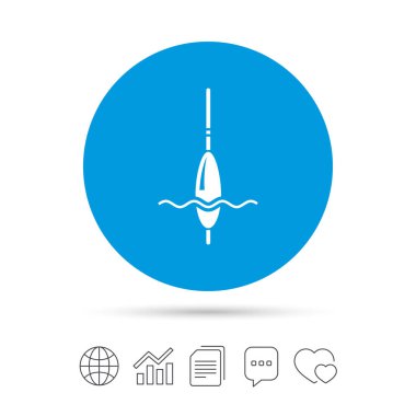 Balık tutma işareti simgesi.