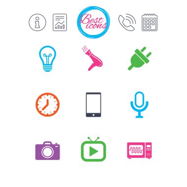 Ev aletleri, aygıt simgeleri.