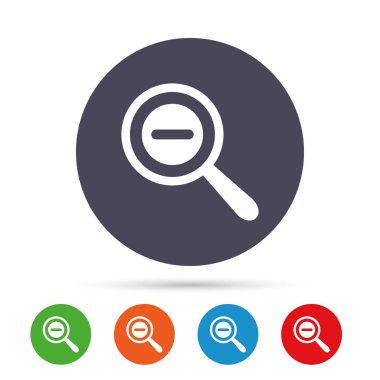 Büyüteç cam simgesi simgesi