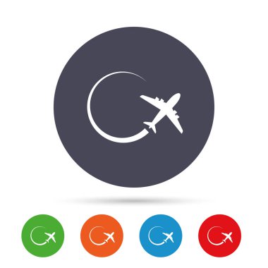 uçak işareti simgesi