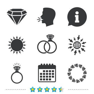 Takı Pırlanta işaretleri.