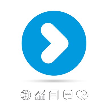 ok işareti simgesi.