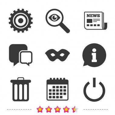 Anonim maskesi ve dişli işaretleri