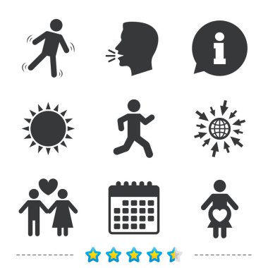 Kadınların gebelik simgesi.