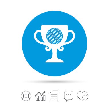 Golf topu işareti simgesi.