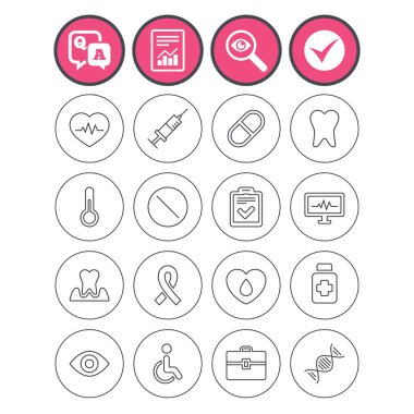 Şırınga, kalp atışı ve hapları.