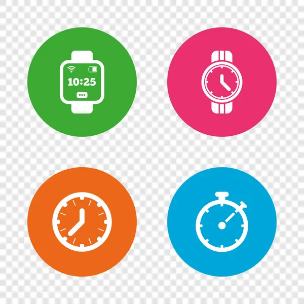 Reloj mecánico tiempo y temporizador . — Vector de stock