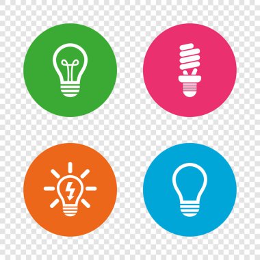 ışık lamba simgeler.