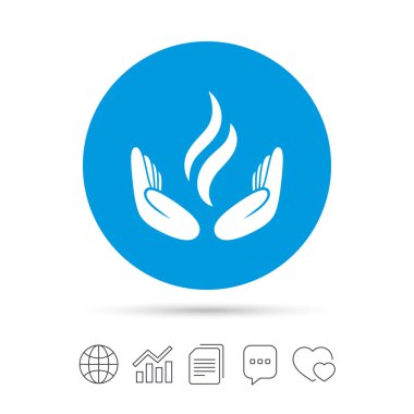 Enerji el işareti simgesi