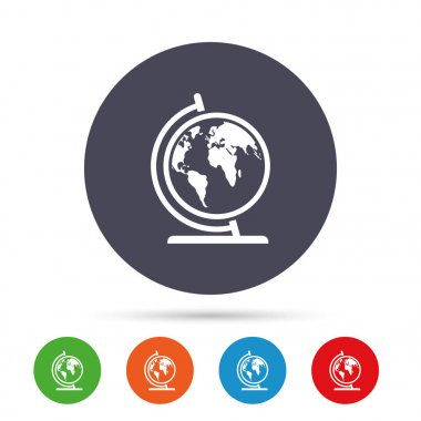 Küre işareti simgesi. 