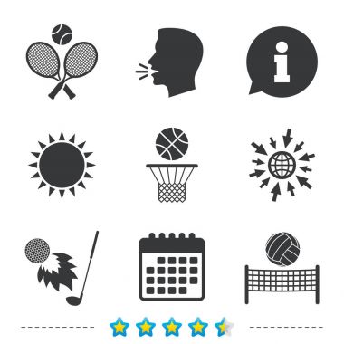 Tenis raketleri ile topu kutsal kişilerin resmi