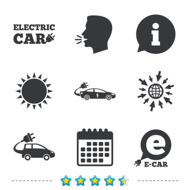 Elektrikli Araba işareti. 