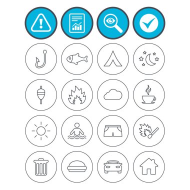 kamp simgeleri ayarlandı