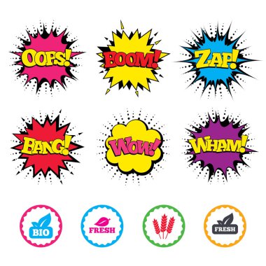 Komik ses efektleri kümesi