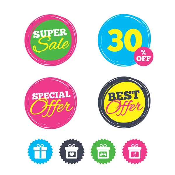 Super sale and best offer — Stock Vector